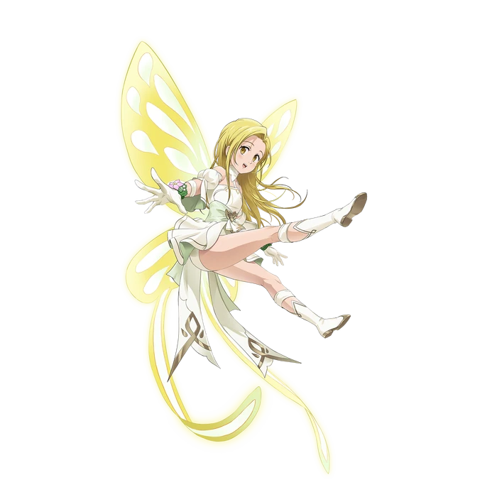 Green Golden Wings Elaine
