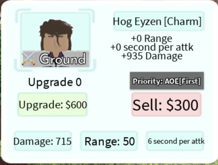 Hog Eyzen Charm