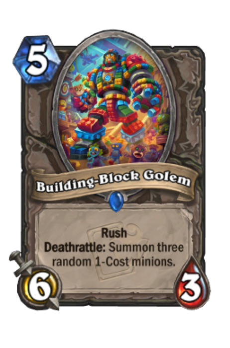 Building Block Golem