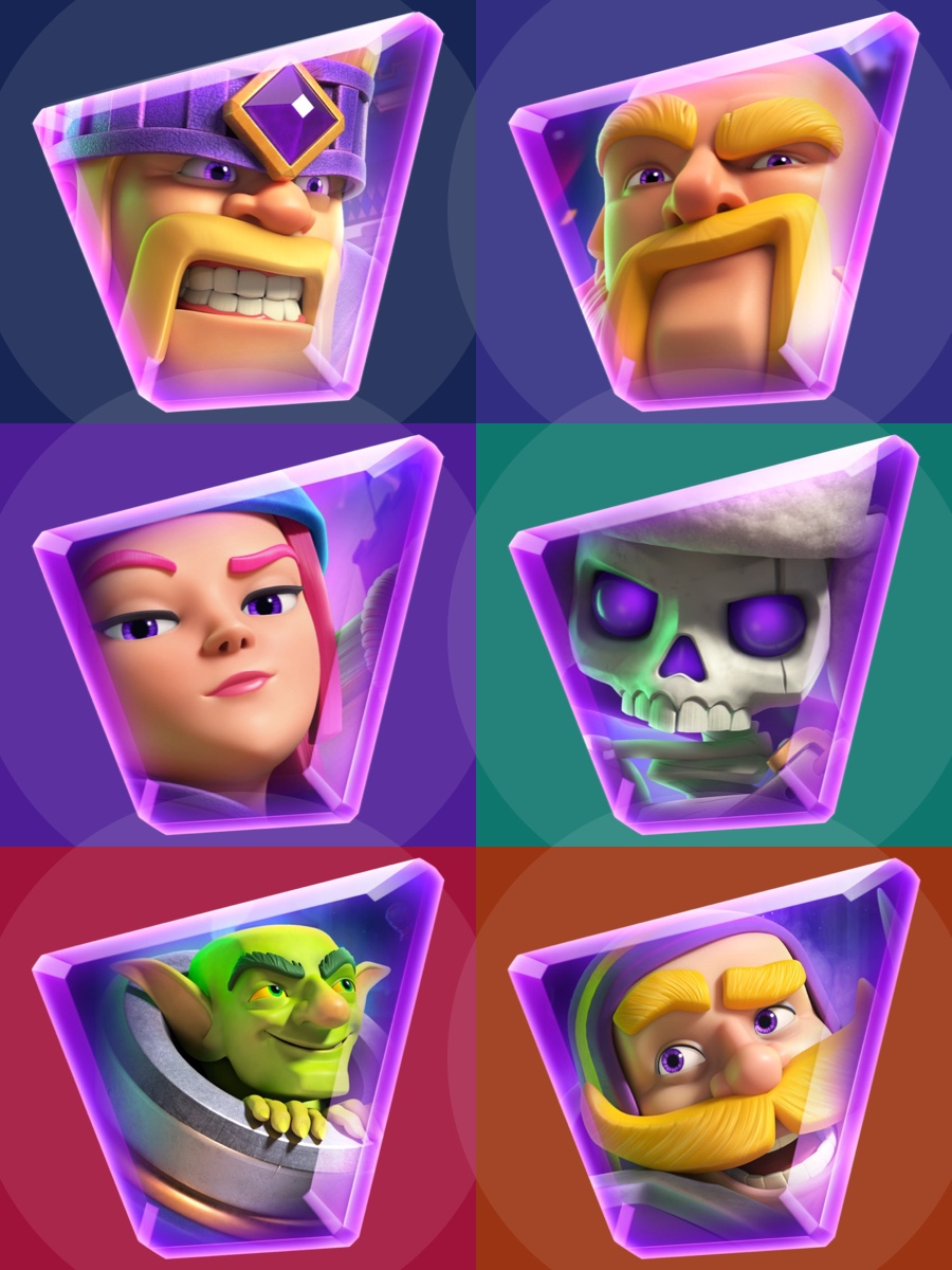 Clash Royale: Evoluções de Cartas