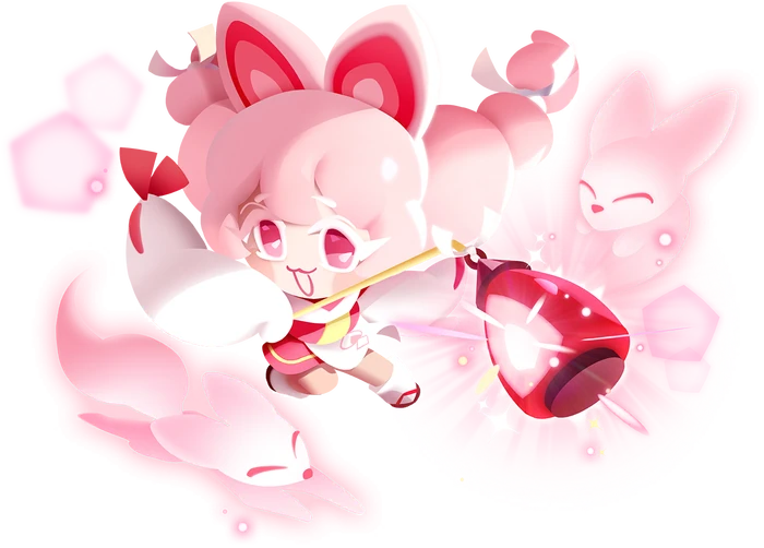 Strawberry Mochi Cookie