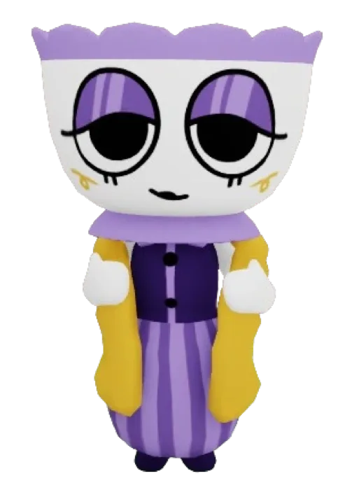 Purple Elegance Teagan