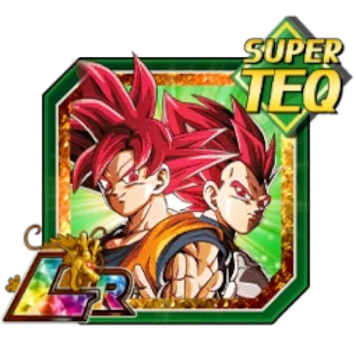 Divine Warriors With Infinite Power Super Saiyan God Goku Super Saiyan God Vegeta