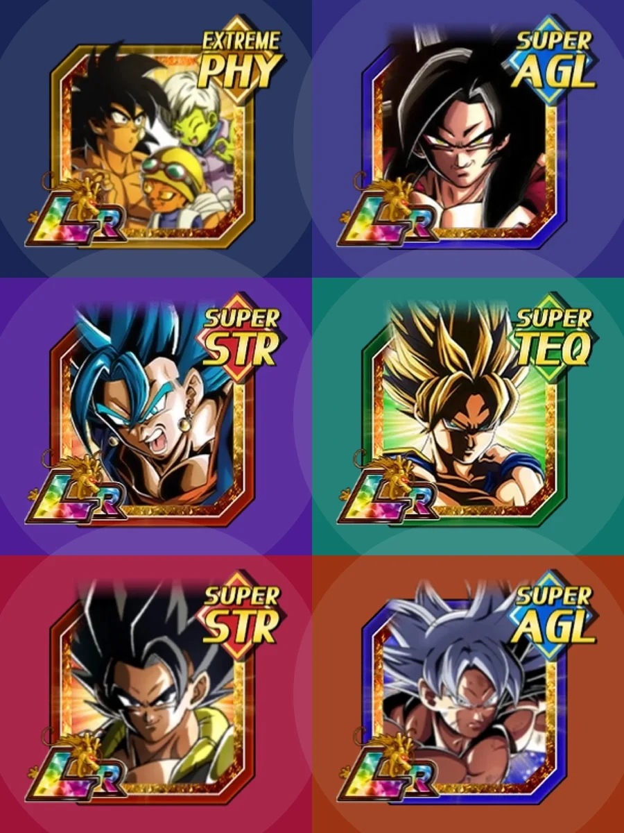 Dragon Ball Z: Dokkan Battle – Personagens LR