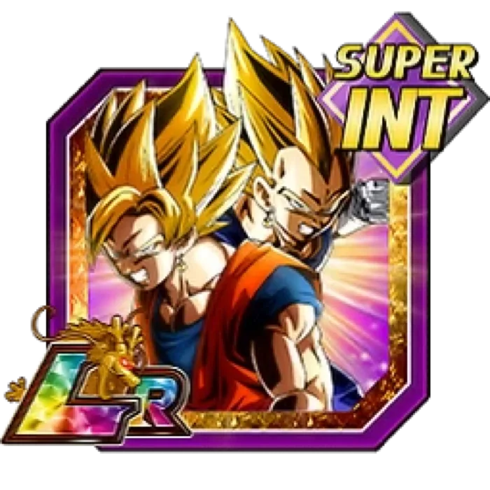 Fused Super Power Super Saiyan Goku Super Saiyan Vegeta