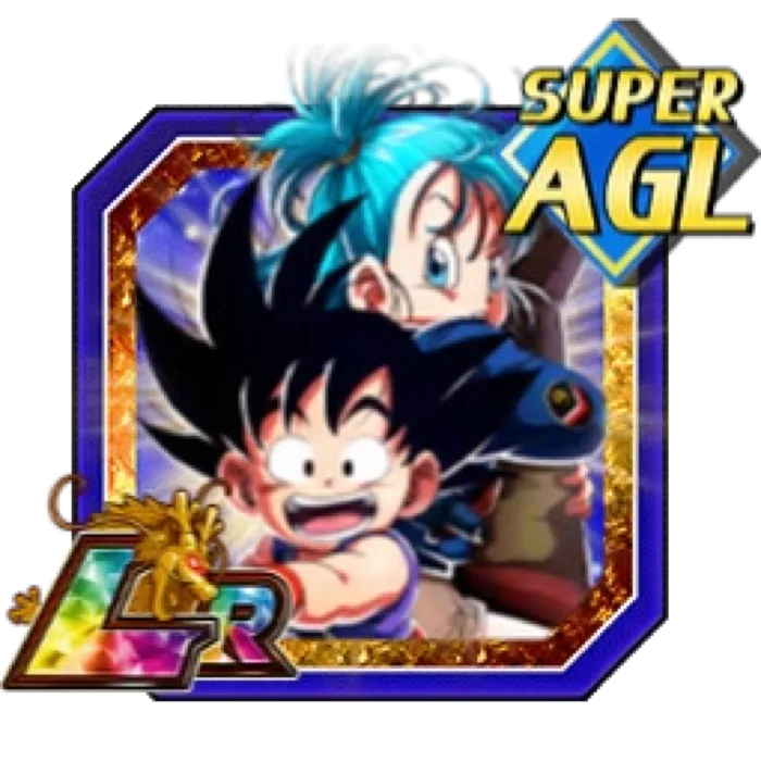 The Original Golden Duo Goku Youth Bulma Youth