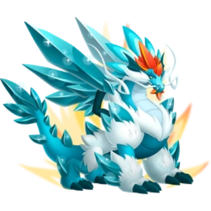 High Risen Ice Dragon