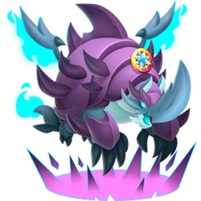 High Spiked Rhinodillo Dragon