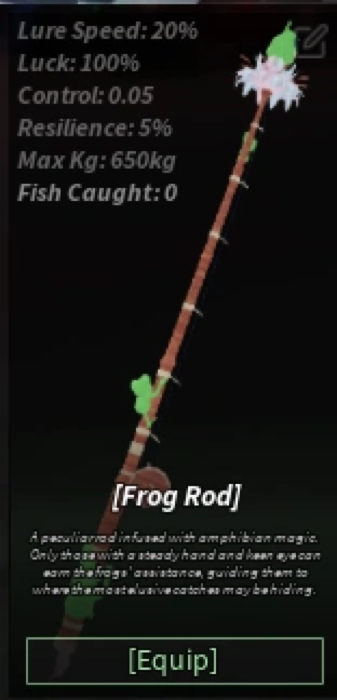 Frog Rod