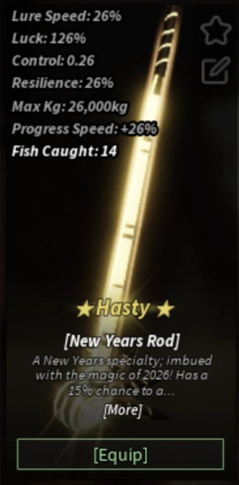 New Years Rod