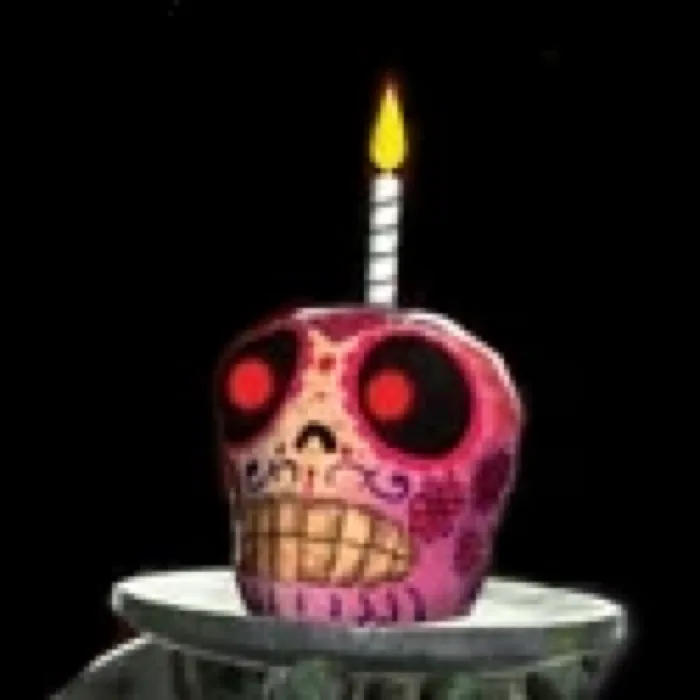Calavera Cupcake