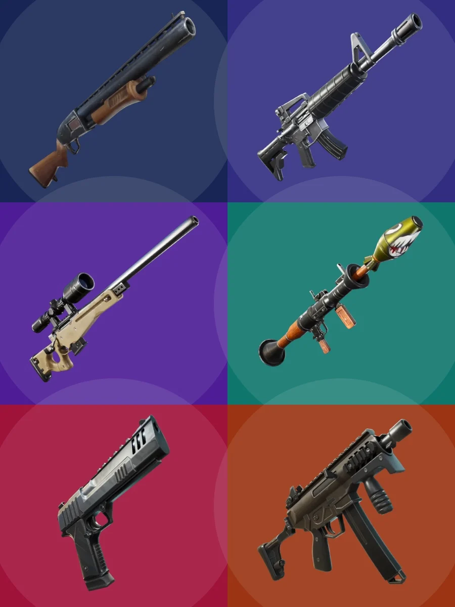 Fortnite: Battle Royale Weapons