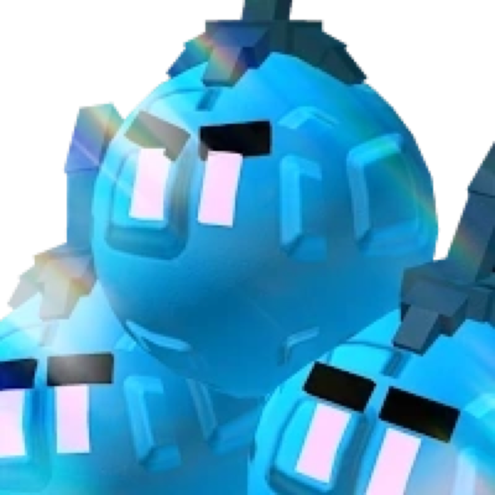 Glass Blueberries