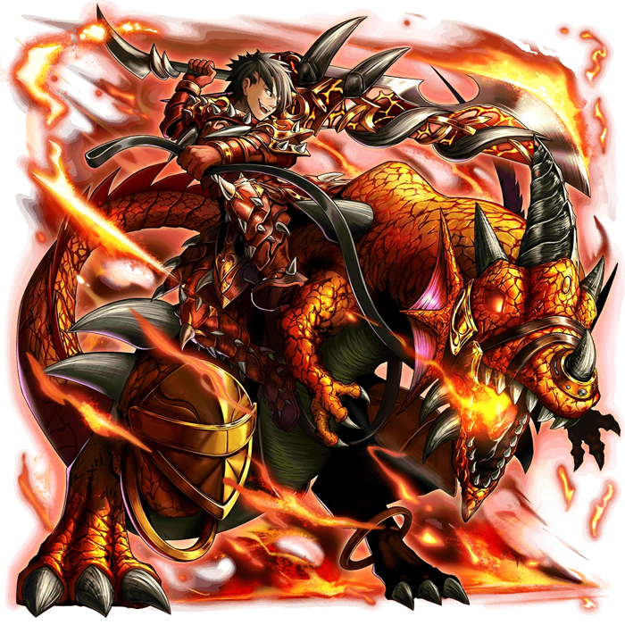 Blazing Dragon Rider Arosdea
