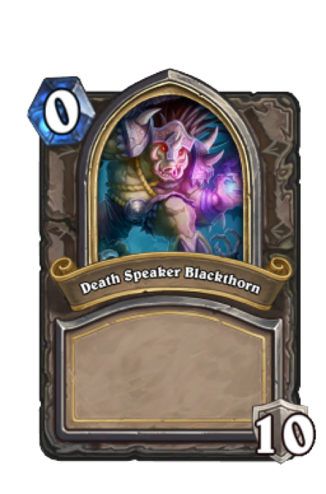 Death Speaker Blackthorn