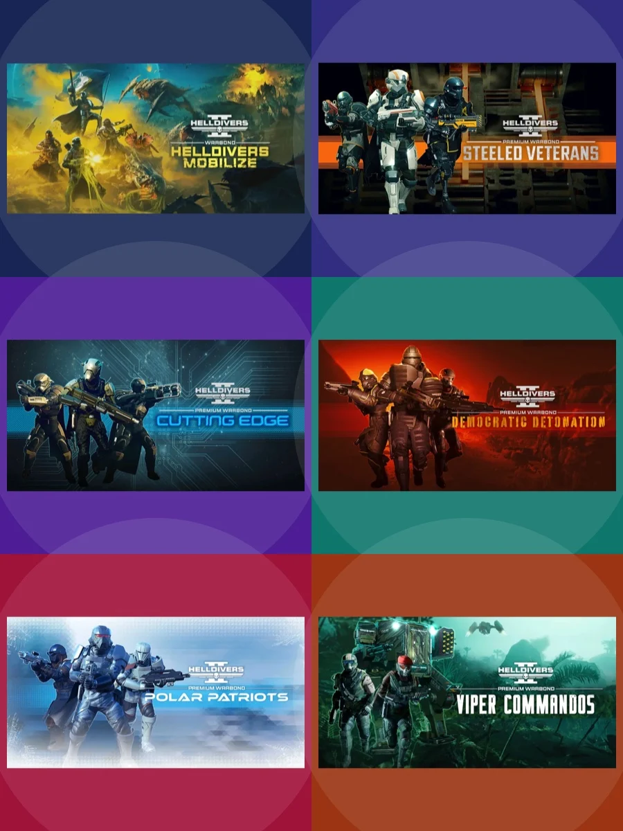 Helldivers 2: Warbonds