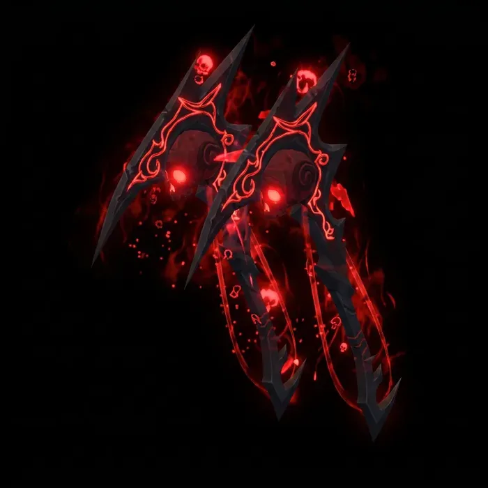 Dual Skull Kamas