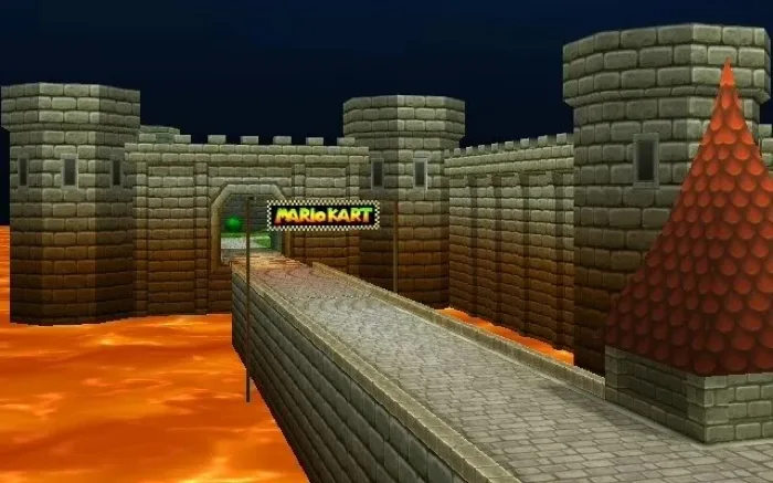 Bowsers Castle N64