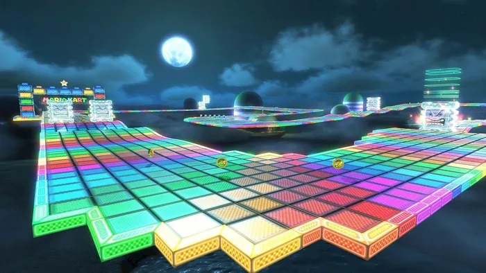 Rainbow Road Snes