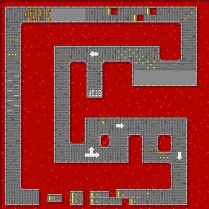 Snes Bowser Castle 2