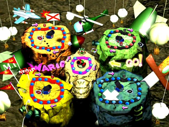 Wario S Battle Canyon