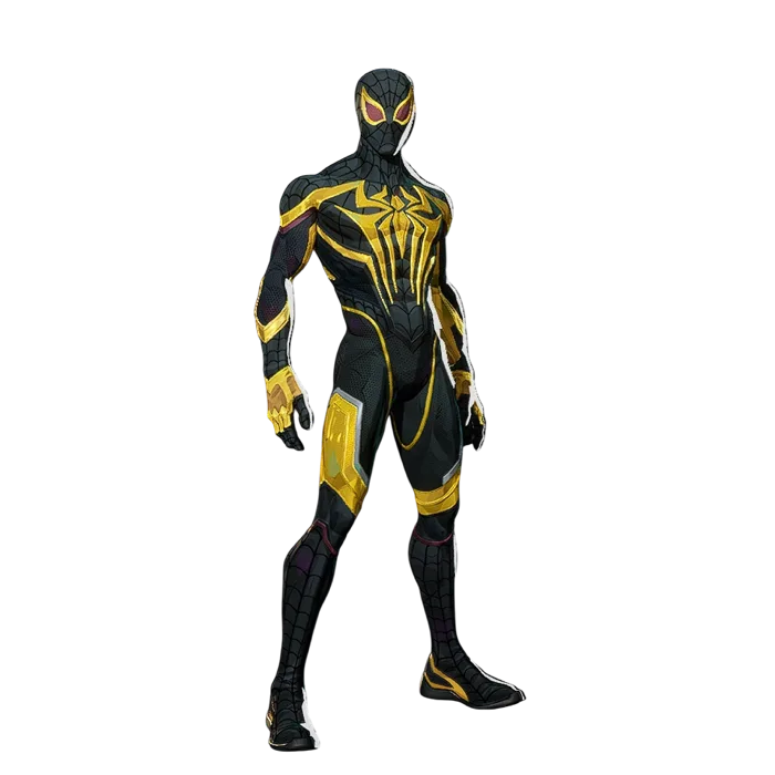 Black Gold Spider Man