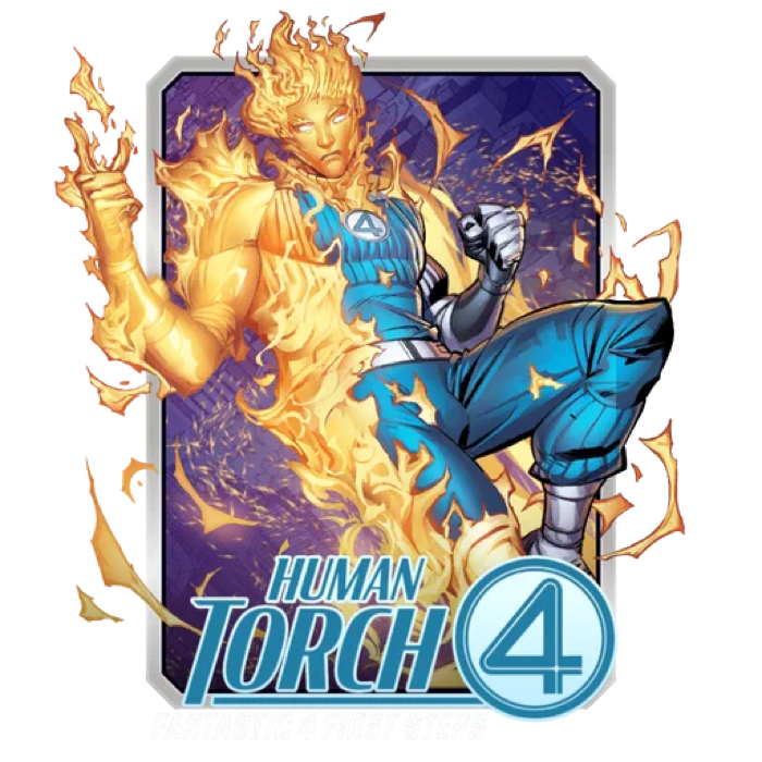 Human Torch First Steps