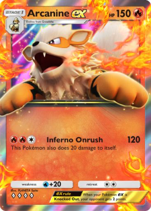 Arcanine Ex