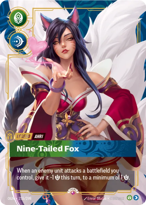 Ahri Nine Tailed Fox