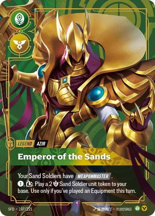 Azir Emperor Of The Sands