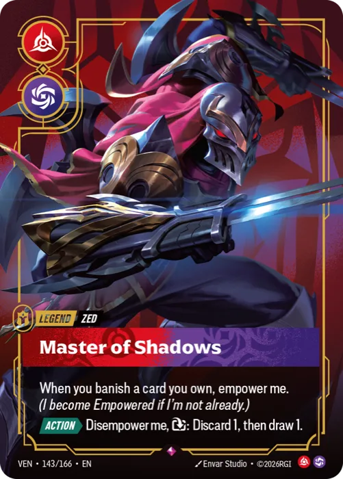 Zed Master Of Shadows