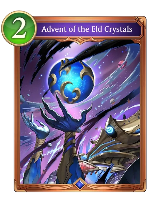 Advent Of The Eld Crystals