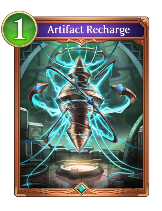 Artifact Recharge