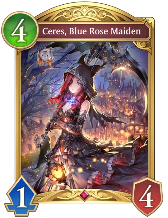 Ceres Blue Rose Maiden