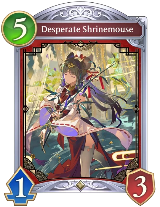 Desperate Shrinemouse