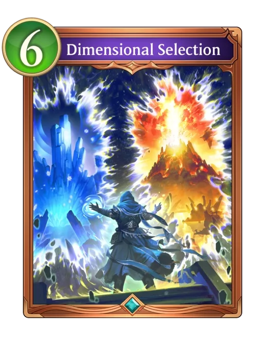 Dimensional Selection