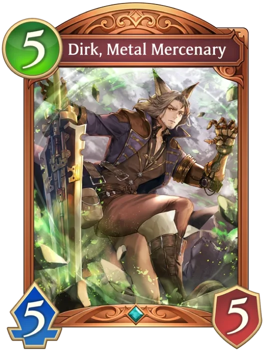 Dirk Metal Mercenary