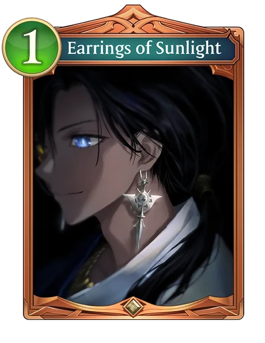 Earrings Of Sunlight