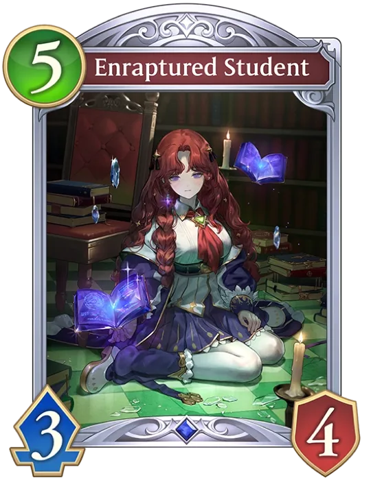 Enraptured Student