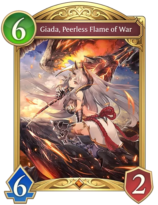 Giada Peerless Flame Of War