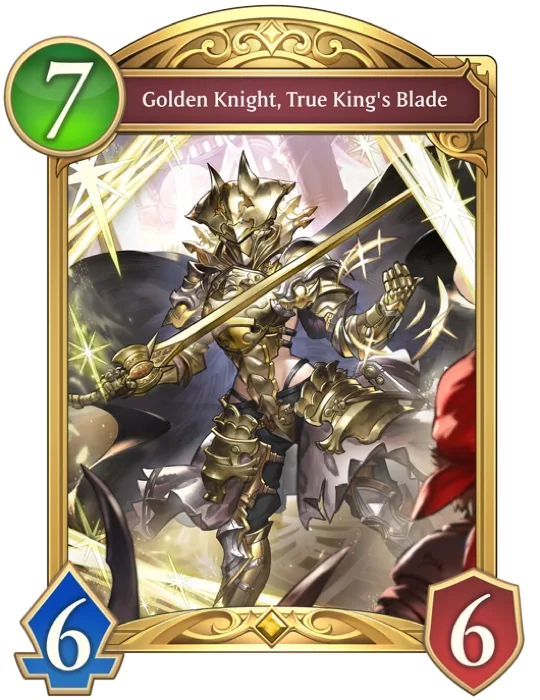 Golden Knight True King S Blade