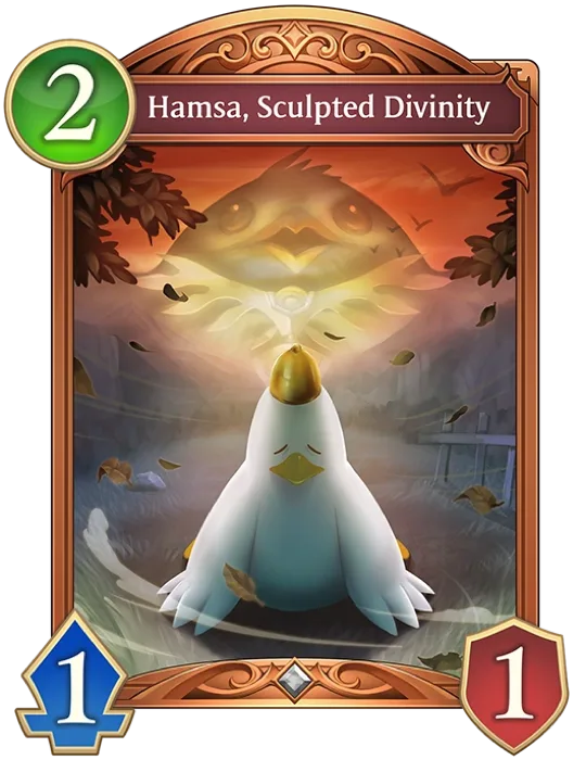 Hamsa Sculpted Divinity