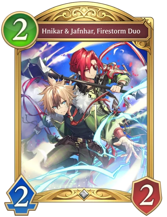 Hnikar Jafnhar Firestorm Duo