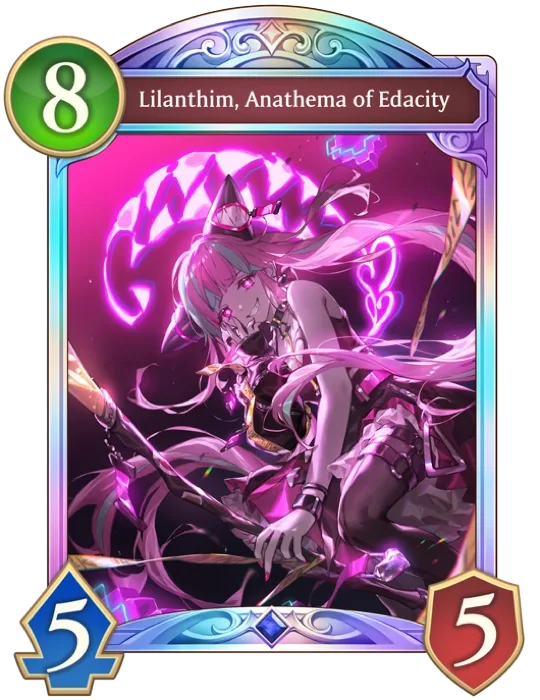 Lilanthim Anathema Of Edacity