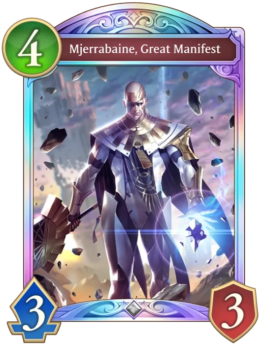 Mjerrabaine Great Manifest