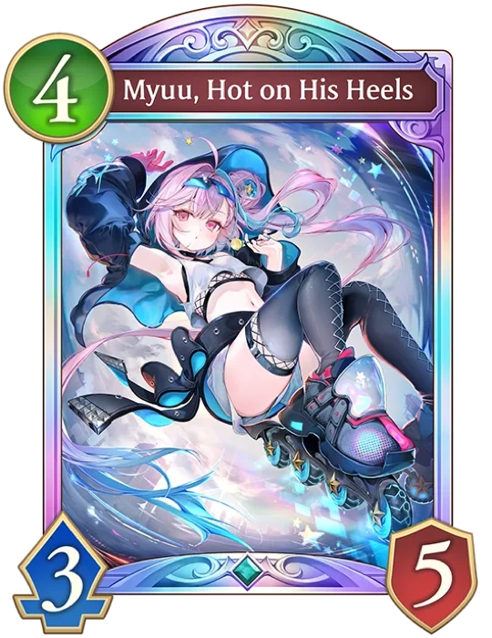 Myuu Hot On His Heels