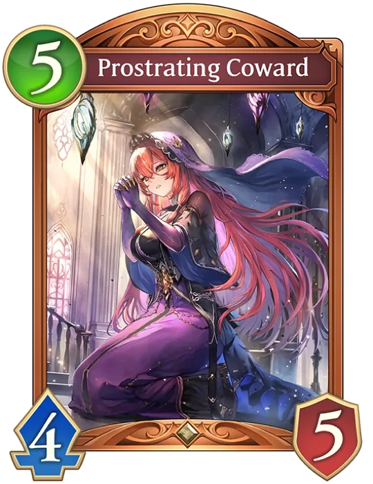 Prostrating Coward