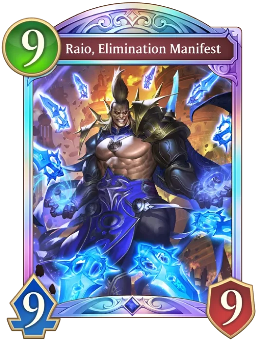 Raio Elimination Manifest