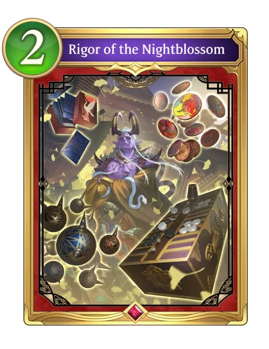Rigor Of The Nightblossom