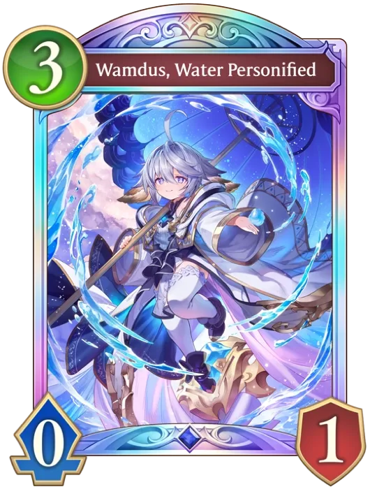 Wamdus Water Personified
